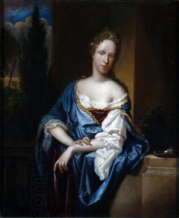 Adriaen van der werff Hedwig Elisabeth Pfalzgrafin bei Rhein zu Neuburg, Prinzessin von Polen. oil painting picture